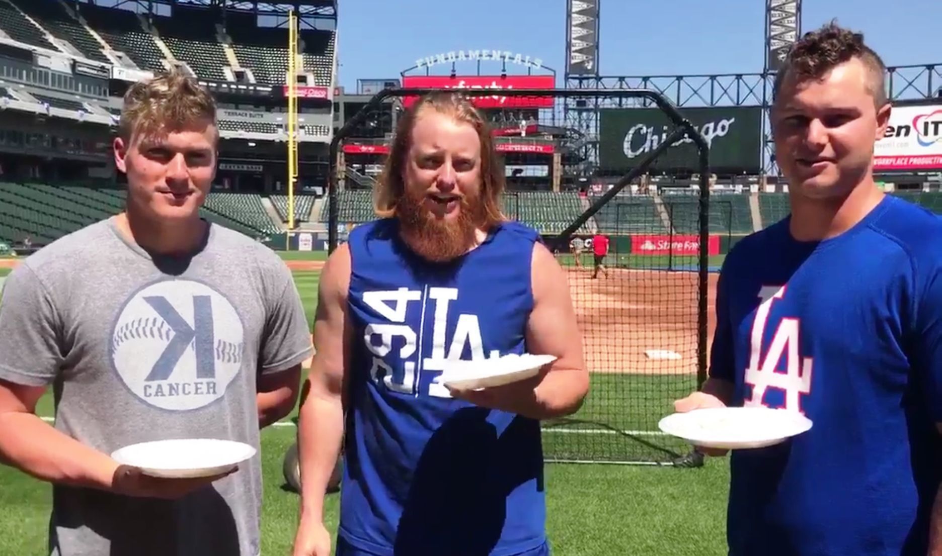17Strong: Teixeira's whipped cream challenge takes baseball world by storm